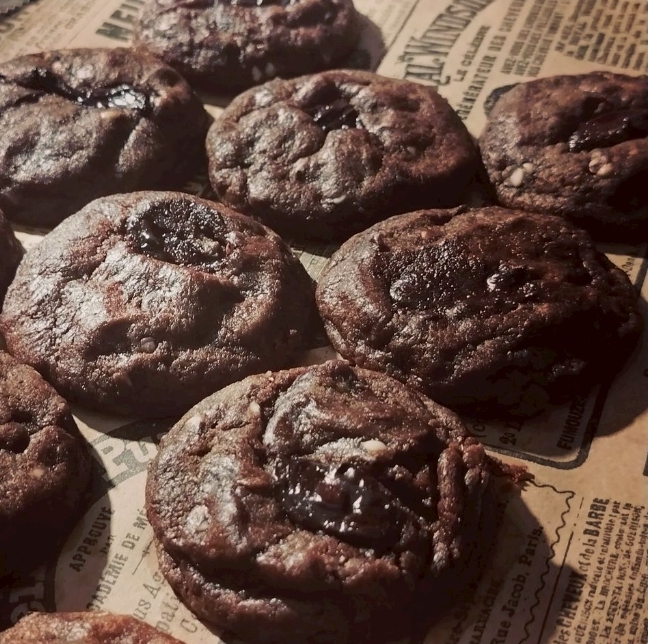 Soft Double Chocolate Cookie
